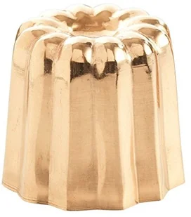 Patisse 43016 6 cannelés miedź 35 MM 43016 - Formy do ciast - miniaturka - grafika 1