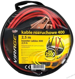 Moje Auto VIRAGE Kable rozruchowe 400 94-036 94-036 - Kable rozruchowe - miniaturka - grafika 1