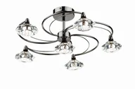 Lampy sufitowe - Dar Lighting Luther Sufitowa Dar Lighting LUT0667 - miniaturka - grafika 1