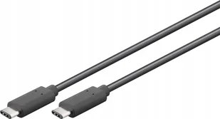 Goobay Kabel Usb-c 3.2 20 Gbit/s Czarny 0,5m - Kable USB - miniaturka - grafika 1