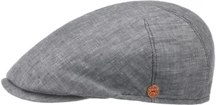 Płaski Kaszkiet Sidney Linen by Mayser, szary, 55 cm - Czapki męskie - miniaturka - grafika 1