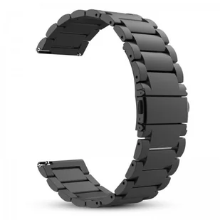 Tech-Protect Pasek Stainless do Gear S3 Czarny - Akcesoria do smartwatchy - miniaturka - grafika 1