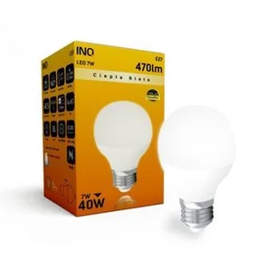 INQ Żarówka LED 5,5W E27 3000K LP074WW - Żarówki LED - miniaturka - grafika 1