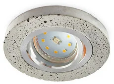 Kobi BARI ROUND CHROM Beton KPBRC KPBRC - Lampy sufitowe - miniaturka - grafika 1
