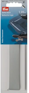 PRYM Taśma Odblaskowa Samoprzylepna 20mm PRYM 450006 - Artykuły kaletnicze - miniaturka - grafika 1