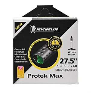 Michelin unisex Protek dętka rowerowa, czarny 091071 - Dętki rowerowe - miniaturka - grafika 1