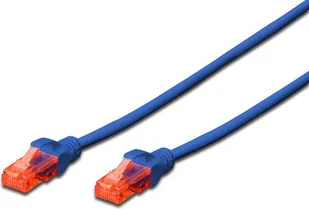 Kabel krosowy (Patch Cord) U/utp kat.6 niebeski 3m - Patchcordy - miniaturka - grafika 5