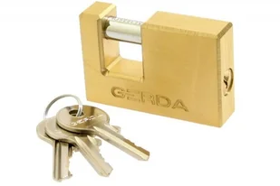 GERDA SP Z O.O Kłódka trzpieniowa GERDA 50 mm - Akcesoria do drzwi - miniaturka - grafika 1
