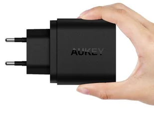 Aukey Ładowarka PA-T16 (USB; kolor czarny) - Ładowarki do telefonów - miniaturka - grafika 11