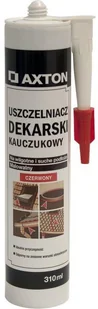 AXTON Uszczelniacz dekarski czerwony310 ml AXTON - Uszczelnienia dachów - miniaturka - grafika 1