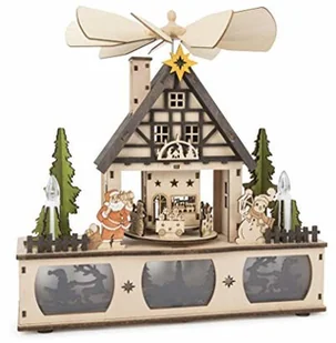 Small Foot by Legler Lampa z piramidą bożonarodzeniową - Sprzęt do nurkowania - miniaturka - grafika 1