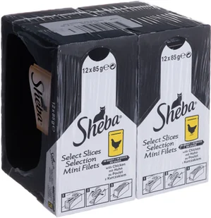 Sheba Selection in sauce Kurczak 24 85g - Mokra karma dla kotów - miniaturka - grafika 1