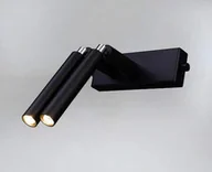Lampy ścienne - Dohar Dohar kinkiet techniczny Alha E 2xG9 czarny 9014 - miniaturka - grafika 1