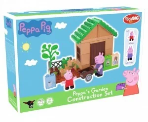 Simba KLOCKI BIG PEPPA OGRÓD 75800 - Klocki - miniaturka - grafika 1