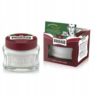 PRORASO Red Pre Shave Cream krem przed goleniem 10 - Kosmetyki do golenia - miniaturka - grafika 3