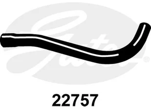 GATES Przewód elastyczny chłodnicy 22757 - Układ chłodzenia - akcesoria - miniaturka - grafika 1
