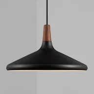 Lampy sufitowe - Nordlux Lampa wisząca Nori 39 cm, czarna - miniaturka - grafika 1