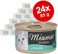 Mokra karma dla kotów - Miamor Zestaw Pastete, 24 x 85 g - Rybny mix - miniaturka - grafika 1