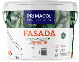 Primacol Akrylowa farba elewacyjna biały 5 l - Farby zewnętrzne - miniaturka - grafika 1