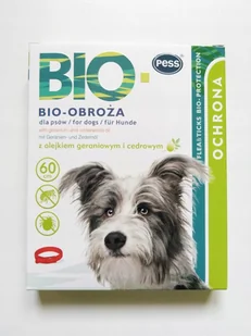 Bio Obroża na pchły i kleszcze/60 cm Pess - Artykuły przeciw pasożytom - miniaturka - grafika 1