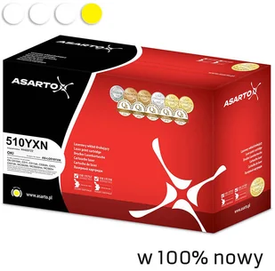 OKI Asarto Zamiennik 44469722 toner żółty marki Asarto - Bębny do drukarek - miniaturka - grafika 1
