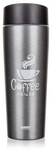 Banquet Kubek termiczny COFFEE 350 ml, szary - Kubki termiczne - miniaturka - grafika 1