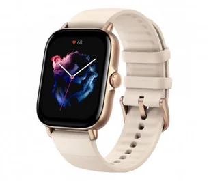Amazfit GTS 3 Ivory White Beżowy - Smartwatch - miniaturka - grafika 2
