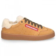 Trampki damskie - Dsquared2 Dsquared2 Trampki beżowy TED - miniaturka - grafika 1