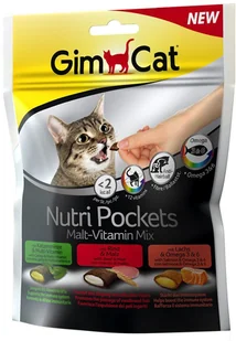 GimCat GimCat Nutri Pockets Mieszanka country 3 x 150 g - Przysmaki dla kotów - miniaturka - grafika 1