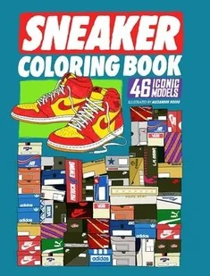 DOKUMENT PR Sneaker Coloring Book - Pozostałe książki - miniaturka - grafika 1