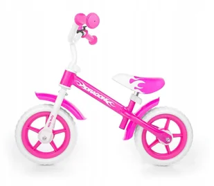 Milly Mally Rowerek Biegowy Dragon pink - Rowerki biegowe - miniaturka - grafika 11
