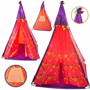 Duży Namiot Teepee Dla Dzieci Stabilny Domek Hit - Namioty i tipi dla dzieci - miniaturka - grafika 2