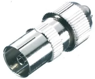 Vivanco Wtyk 43012 antenowy metalowy Wielka Wrześniowa - Złącza, przejściówki, adaptery - miniaturka - grafika 1