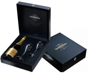 Canard-Duchene Cuvee Leonie Brut z kieliszkami - Bombonierki i czekoladki - miniaturka - grafika 1