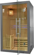 Sauny - HOME & GARDEN Sauna fińska z piecem EA2 Grey - miniaturka - grafika 1