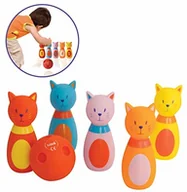Rolki - LUDI ludi  3450  Jeu de quilles  Chat - miniaturka - grafika 1