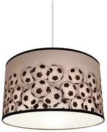 Lampy sufitowe - Lampdar Dziecięca lampa wisząca FOOTBALLS 1xE27/60W/230V - miniaturka - grafika 1