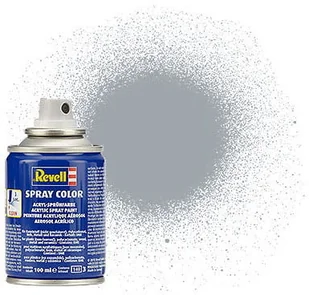 Revell farba spray kolor srebny metaliczny 34190 34190 - Akcesoria i części modelarskie - miniaturka - grafika 1