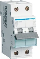 Pozostałe oświetlenie - Hager mbn520 LS-Schalter 1P + N 6 KA B-20 A 2 m MBN520 - miniaturka - grafika 1