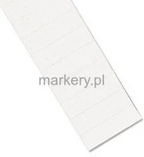 MAGNETOPLAN Etykiety Ferrocard biały 40x10 mm 1284100 - Etykiety samoprzylepne i bloki etykiet - miniaturka - grafika 1