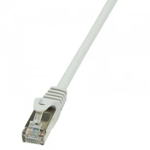 LogiLink Patchcord CP1102S CAT5e F/UTP 15m, szary CP1102S - Kable miedziane - miniaturka - grafika 1