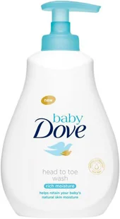 DOVE BABY DOVE Żel do mycia ciała i włosów 400 ml - Kosmetyki kąpielowe dla dzieci - miniaturka - grafika 2