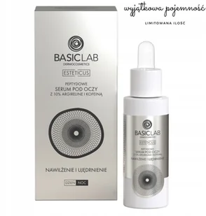 BasicLab peptydowe serum pod oczy 30ml Ujędrnienie - Kosmetyki pod oczy - miniaturka - grafika 1