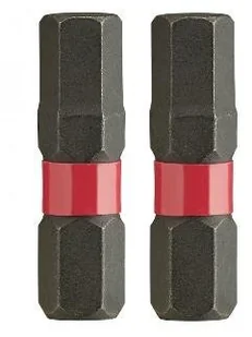 Milwaukee Końcówka hex 2,5x 25mm - Akcesoria do elektronarzędzi - miniaturka - grafika 1