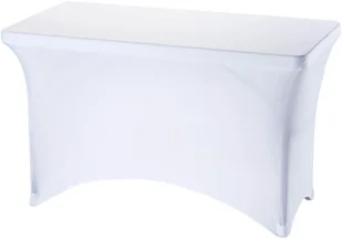 Stalgast Pokrowiec na stół 122 cm biały 950172 - Wyposażenie lokali gastronomicznych - miniaturka - grafika 1