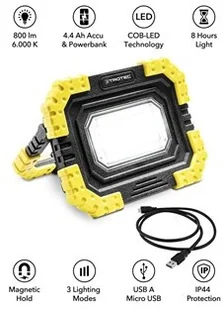 Akumulatorowa lampa robocza LED PWLS 06-10 - Oświetlenie warsztatowe - miniaturka - grafika 4