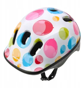 Meteor Regulowany Kask Rowerowy Dziecięcy 44-48 cm - Kaski rowerowe - miniaturka - grafika 16