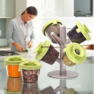 Pojemniki kuchenne - POJEMNIKI I STOJAK NA PRZYPRAWY SPICE RACK - miniaturka - grafika 1