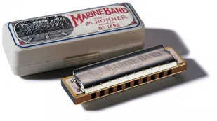 Hohner Marine Band Harmonijka ustna tonacja B - Instrumenty dęte - miniaturka - grafika 1