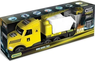 Wader MAGIC TRUCK TECH.LAWET.KONTENE WAD36470 - Samochody i pojazdy dla dzieci - miniaturka - grafika 1